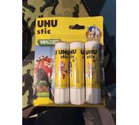 Colle bâton Uhu permanente 21g - Lot de 3