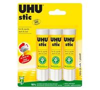 Colle bâton Uhu permanente 21g - Lot de 3