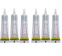 Colle Bijoux Extra Forte,Jewelry Glue,Colle Professionnelle pour Bijoux,Textile, Boucles D'Oreilles, Perles, Strass, Diamond Painting 6PC