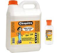 Cléopâtre - Colle blanche vinylique au format de 2 kg + 1 flacon de 100gr rechargeable