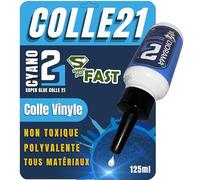 Colle Blanche Vinylique Fast Superglue Colle21 - 125 ml Colle pour vos décors, projets DIY dioramas et modélisme.