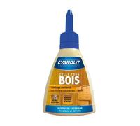 Colle bois - CYANOLIT - Bois et dérivés - 290 g - Haute résistance - Idéale pour bois et matériaux dérivés