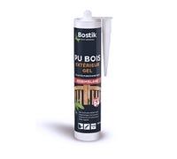 Colle bois PU extérieur gel - incolore - cartouche 310 ml - Lot de 12 - BOSTIK - 30617005