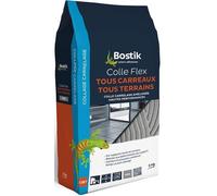 Bostik Colle carrelage Tous Carreaux sans poussière Poudre 5 kg Gris Intérieur/Extérieur