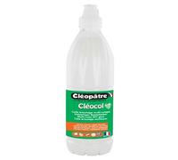 Colle cléopâtre forte reliure multi-matériaux spécial bricolage précis séchage rapide bois porcelaine flacon 1l