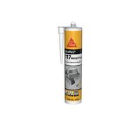 SIKA - Colle tous métaux - Sikaflex-117 Metal Force Gris Clair - Idéal collage éléments métalliques de façade ou toiture - Intérieur/Extérieur - 290ml