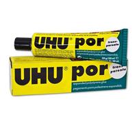 UHU Colle Por 45900 pour polystyrène expansé, tube 40 g, transparent, 3343700