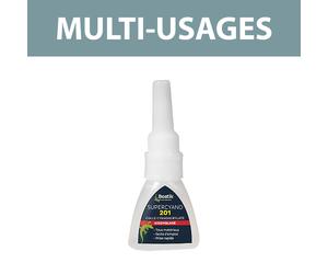 Colle cyanoacrylate Supercyano 201 20g BOSTIK