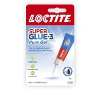 Colle cyanocrylate - LOCTITE - SUPERGLUE-3P - Pure Gel - Tube 2g