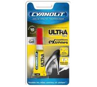 Cyanolit Colle Ultra Flex Gel – Ultra-résistante, ajustable en 10 secondes – 3 g
