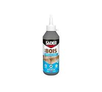 Sader Colle à Bois Prise Progressive - Colle Vinylique Bois Intérieur - Colle Forte pour Tous Bois et Dérivés -Transparente après Séchage - Sans Solvant - Biberon de 500 ml