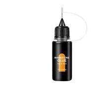 Colle de décoration pour ongles, 10 ml de colle forte - Design d'ongles à colle extra forte - Design de beauté pour salon de maison avec perles et bijoux décoration pour femmes et filles