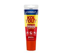 Colle de fixation et d'étanchéité - CYANOLIT - Blanc - Tube 125 ml - Polyvalente - Haute résistance et flexible