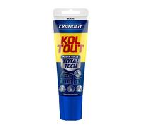 Colle de fixation et d'étanchéité - CYANOLIT - Total tech - Blanc - Tube 125 ml - Polyvalente - Haute résistance