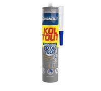 Colle de fixation et d'étanchéité - CYANOLIT - Total tech - Gris - Cartouche 290 ml - Multi-matériaux - Résistant et flexible