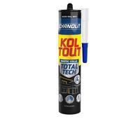Colle de fixation et d'étanchéité - CYANOLIT - Total tech - Noir - Cartouche 290 ml - Polyvalente - Haute résistance et flexible