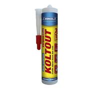 Cyanolit Colle de fixation et d'étanchéité Koltout Blanc Express Résistant et flexible 290 ml
