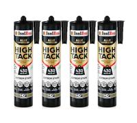 Colle de montage High Tack 4 x 470 g Hybrid MS Polymer FIX All Mastic 400 kg/10 cm²