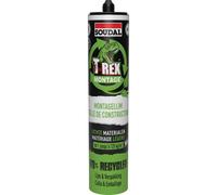 Colle de montage T-Rex pour matériaux légers écologique 350g unitaire SOUDAL