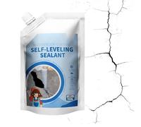 Colle de réparation de fissures de béton - 23 x 13,5 cm - 400 ml - Mastic imperméable hautement élastique pour sécher l'asphalte, les allées, la colle pour mortier de carrelage de ciment, nivellement