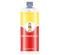 Colle De Réparation Tout Usage, Résistance Industrielle, 12,5 X 5 Cm, Colle De RéparationPour Métaux, Mastic De Soudage Liquide, Étanche Et Résistant À La Chaleur, Pour La Réparation De Projets D'art