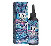 Colle de résine UV, résine UV transparente dure - Résine époxy durcie aux UV haute brillance - 100 g transparent durci époxy durci avec colle UV pour bijoux fabriquée à