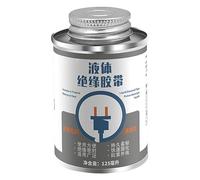 Colle de Ruban Isolant Liquide, 260ml Temperature-Resistant Insulating Glue, Noir Electrical Insulation Tape, Ruban D'étanchéité électrique Liquide, Pâte de Réparation de Câble de Données Etanche
