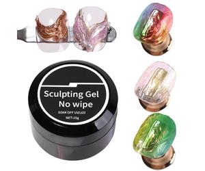 Colle De Sculpture Pour Ongles,Vernis Gel pour Ongles | Colle de Sculpture à Aspect Naturel pour Amateurs Épouse Mère Femmes Professionnels de Salon Stylistes Passionnés et Débutants