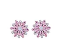 Colle Décor Perceuse Examen Kits Screw Back Earrings Birthstone Cartilage Earring Stud Tragus Piercing Earring Dainty Jewelry Fournitures Kits Outils Trousse Bijoux (Pink, One Size)