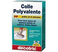 Colle - DECOTRIC - Polyvalente - 200 g - Transparente après séchage - Adhérence renforcée