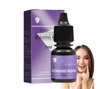 Colle dentaire, colle dentaire, colle professionnelle pour décoration des dents, 7 ml, colle dentaire pour bricolage, solidification des strass dentaires, dentaire, durcissement UV