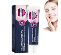 Colle dentaire sécurisée, crème adhésive pour prothèses dentaires, coussin adhésif thermoplastique pour prothèses dentaires, adhésif pour prothèses dentaires, kit de prothèse souple (1 pièce)