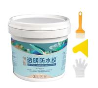 Colle d'étanchéité étanche - Mastic de toiture et imperméable - Revêtement intérieur anti-fuite en intérieur - Accessoire de réparation multi-usages super puissant pour l'environnement