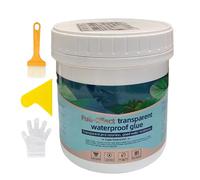 Colle d'étanchéité étanche - Mastic de toiture et imperméable - Revêtement intérieur anti-fuite en intérieur - Accessoire de réparation multi-usages super puissant pour l'environnement