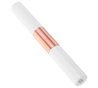 Colle Duo pour Faux Cils, Double Embout, Séchage Rapide | Blanc, Plastique, Usage Facile, Scellage Délicat, pour Maquillage des Yeux et Pose D’extensions