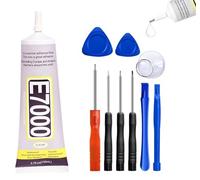 Colle E7000 Forte pour Réparation d'Écran de Smartphone, Colle B7000 Bijoux et Écran Tactile Accessoires Inclus
