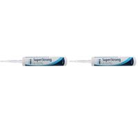 Colle Élastique pour Bassin et Aquarium I Aquaforte Superstrong ms Polymer, 290ml, Transparent I Étanchéifie Facilement Tout I Convient entre Autres à L'Epdm et Au Pvc I Colle Également Sous l'eau
