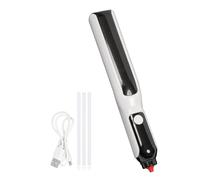 Colle électrique sans fil au lithium avec 10 pièces Gluestick 7 mm Outil d'artisanat portable USB Type C Colle au lithium