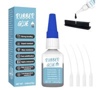 Colle en caoutchouc de 25 g - Extra forte - Imperméable - Colle instantanée - Forte adhérence - Imperméable - Résistant aux UV - Convient pour les produits en caoutchouc, pneus, bottes, ceintures,