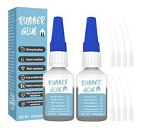Colle en caoutchouc de 50 g - Extra forte - Imperméable - Colle instantanée - Forte adhérence - Imperméable - Résistant aux UV - Convient pour les produits en caoutchouc, pneus, bottes, ceintures,