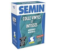 Colle en Poudre pour Papiers Peints Vinyls et Intissés Semin, Boite de 300 g
