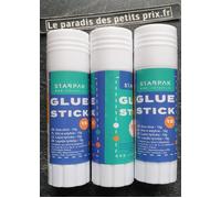 Colle en stick 15 g . 3 tubes de colle en stick , soit 45 g de colle