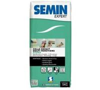 Colles pour bricolage Semin Enduit colle, poudre EXPERT blanc 5 kg