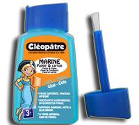 Colle Enfant Bleu Marine 80 G Avec Pinceau