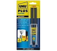 UHU Colle époxy 2 composants Rapide 5 min — Super forte, seringue auto-mélangeuse 15 g