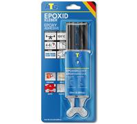 Colle epoxy 25ml Colle forte haute résistance transparente & polyvalente Colle epoxy bi-composant pour métal verre Séchage rapide & durable Colle bi composant plastique