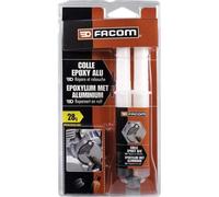 Colle epoxy alu bi-composant 28g - FACOM - pour pieces métalliques-plastiques-bois