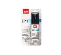 APP EP 3 - Colle epoxy bi-composant | Résine époxy transparente + durcisseur | Colle bicomposant universelle pour toutes les applications, intérieur et extérieur | Transparente | 30 ml