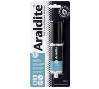 Colle époxy bi-composant - ARALDITE - 24 ml - Spécial métaux - Haute résistance - Réparation durable