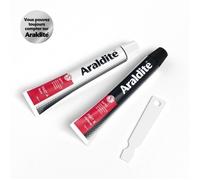 Colle époxy bi-composant - CYANOLIT - Araldite - Rapid - 2 x 15 ml - Prise rapide - Haute résistance - Multi-matériaux